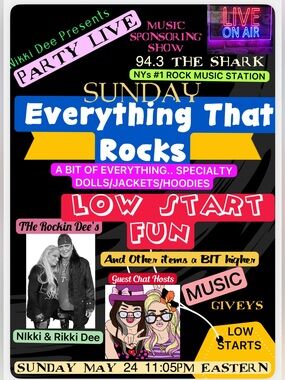 EVERYTHING THAT ROCKS LIVE PARTY/SPECIALTY DOLLS/MUSIK BY"THE SHARK"/LOW STARTS